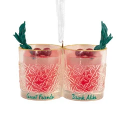 Hallmark 3" Great Friends Drink Alike Christmas Ornament 1HGO2956