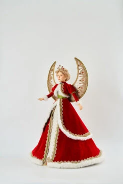 Katherine's Collection 27" All The Trimmings Angel Tabletop Figure 28-228575 -Christmas Decorations Shop 28 228575 6 74366.1643836986