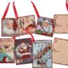 Primitives By Kathy Vintage Santa Gift Tag Set 32284
