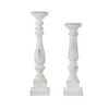 Raz Distressed White Candle Holder Christmas Decoration 4254202