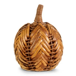 Raz 6.5" Or 9" Wicker Pumpkin Fall Or Halloween Decoration -Christmas Decorations Shop 4321044 85263.1686769595