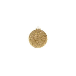 Raz 4" Gold Beaded Glass Christmas Ornament 4322807 -Christmas Decorations Shop 4322807a 66047.1684180257