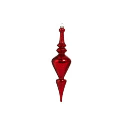 Raz 12" Large Red Textured Glass Final Christmas Ornament 4324537 6 Raz 12" Large Red Textured Glass Final Christmas Ornament 4324537 -Christmas Decorations Shop 4324537a 50128.1689693587