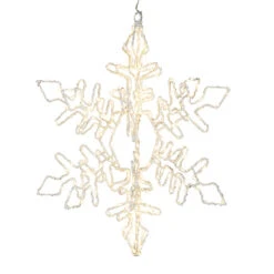 Raz 15.75" Or 19.5" Hanging Lighted Snowflake Christmas Decoration -Christmas Decorations Shop 4340625 99074.1685045347