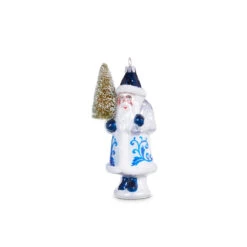 Raz 5.5" Delft Santa With Tree Glass Christmas Ornament 4352893 7 Raz 5.5" Delft Santa With Tree Glass Christmas Ornament 4352893 -Christmas Decorations Shop 4352893b 76013.1685539525