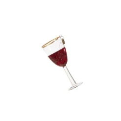 Raz Eric Cortina 5.5" Elegant Red Or White Wine Glass Christmas Ornament 4353122 -Christmas Decorations Shop 4353122b 39591.1685558163