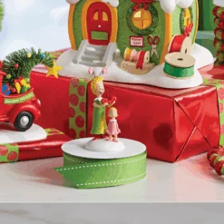 Department 56 The Grinch Village Cindy Lou Who's Surprise Figure 6009730