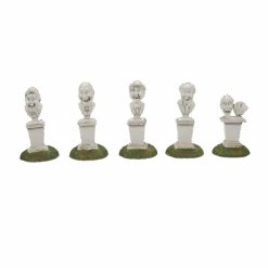 Department 56 Disney's Haunted Mansion Village Set Of 5 The Singing Busts 6010469