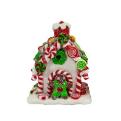 Kurt Adler Set Of 3 Battery Operated Lighted Claydough Gingerbread Candy House Christmas Ornament D4107 -Christmas Decorations Shop D4107c 58882.1653329779