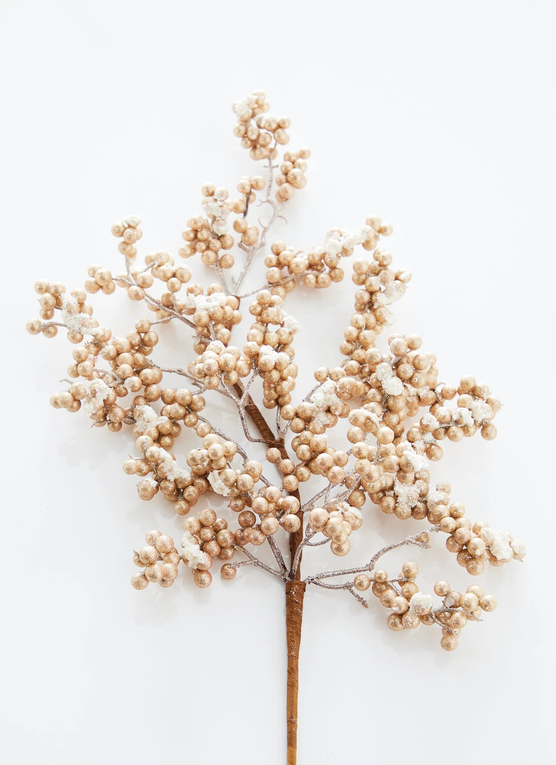 Raz 32" Gold Berry Cluster Christmas Tree Spray F4202336 1 Raz 32" Gold Berry Cluster Christmas Tree Spray F4202336