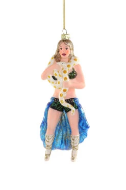 Cody Foster 7.25" Britney Spears Glass Christmas Ornament GO-8070