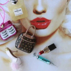 Cody Foster 4" Luxury Handbag Glass Christmas Ornament GO-8685-BR 5 Cody Foster 4" Luxury Handbag Glass Christmas Ornament GO-8685-BR -Christmas Decorations Shop GO 8685 BR GO 6950 edit 20160.1692035407