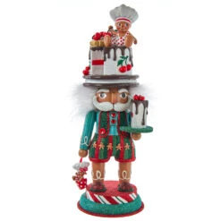 Kurt Adler 15" Hollywood Nutcrackers Gingerbread Baker Christmas Nutcracker HA0604