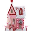 Cody Foster 14" Candy Cane Pink Cottage Vintage Inspired Putz Christmas House HOU-301