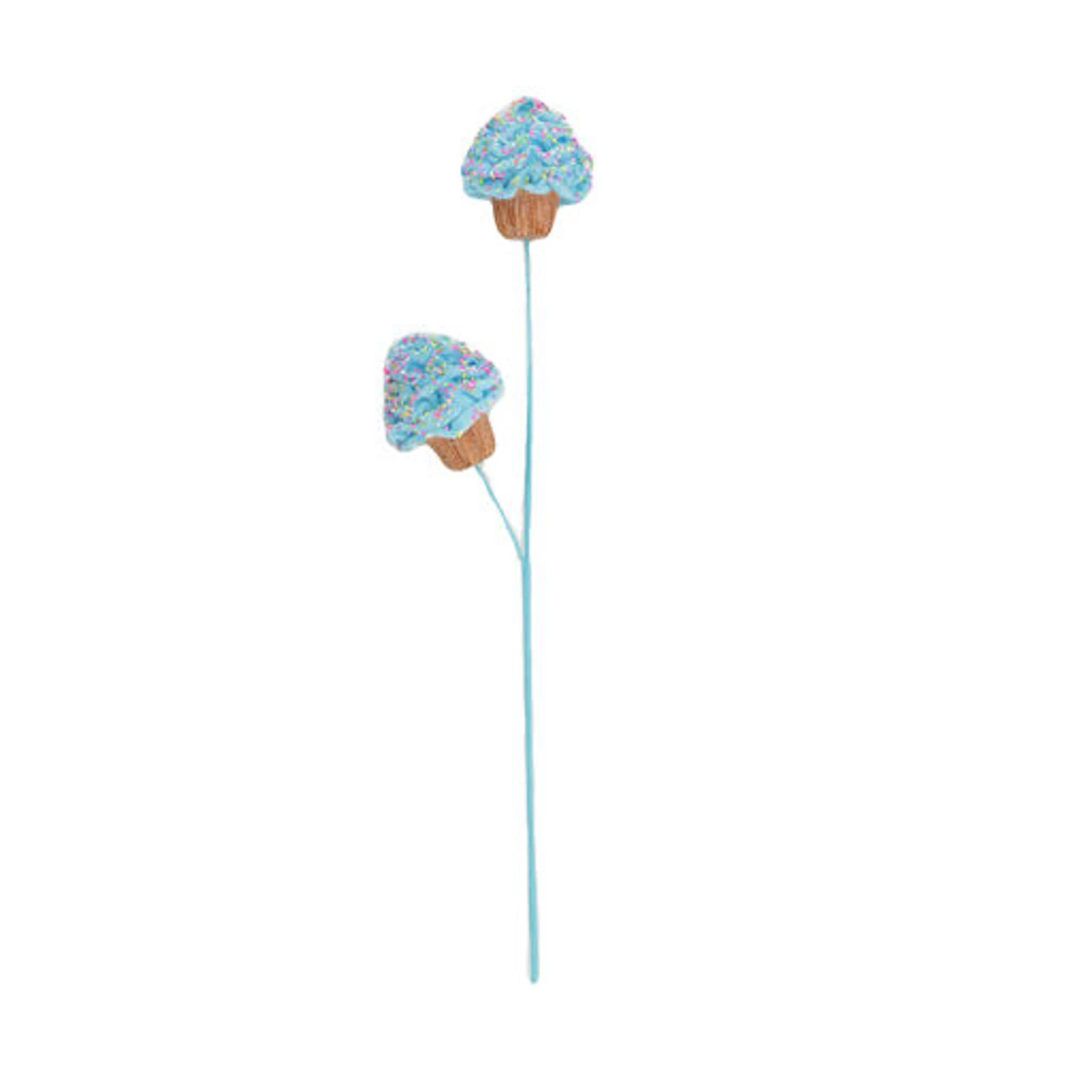 December Diamonds 25" White, Blue, Or Pink Cupcake Christmas Tree Pick 3 December Diamonds 25" White, Blue, Or Pink Cupcake Christmas Tree Pick - Image 3