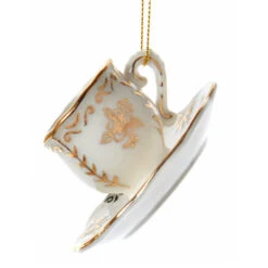 Kurt Adler 3" White And Gold Teacup Porcelain Christmas Ornament J7487 6 Kurt Adler 3" White And Gold Teacup Porcelain Christmas Ornament J7487 -Christmas Decorations Shop J7487b 04190.1653410211