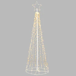 Raz 4.5' Or 6' Lighted Tree Outdoor Christmas Decoration -Christmas Decorations Shop L4240613 37912.1651088815