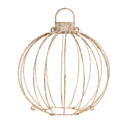 Raz 14", 19", Or 23.5" Large Gold Lighted Metal Frame Ornament Christmas Decoration -Christmas Decorations Shop L4340654 75545.1686252474