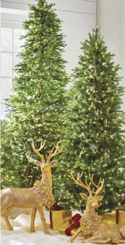 Raz 7.5' Or 9' Snake Light Green Slim Spruce Artificial Christmas Tree