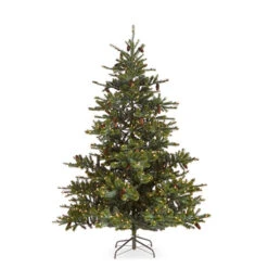 Raz 7.5' Forever Lit Green Big Sky Spruce Christmas Tree T4352009 -Christmas Decorations Shop T4352009 1 73556.1686668711