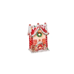 5.5" Battery Operated Claydough Gingerbread House 2599290 -Christmas Decorations Shop api2wpcsf 90318.1646091932