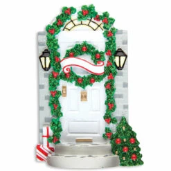 Front Door With Steps Personalized Christmas Ornament -Christmas Decorations Shop api5jegid 81653.1668119952
