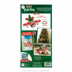 Elf On The Shelf Scout Elves At Play Peppermint Plane Ride Accessory -Christmas Decorations Shop api66v4iu 38379.1646091964