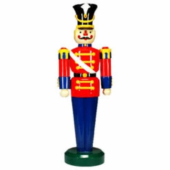 Barcana Commercial Full Body Outdoor Large Toy Soldier WithDrum Stand 55-24015-118 -Christmas Decorations Shop api906c2w 36264.1646091899