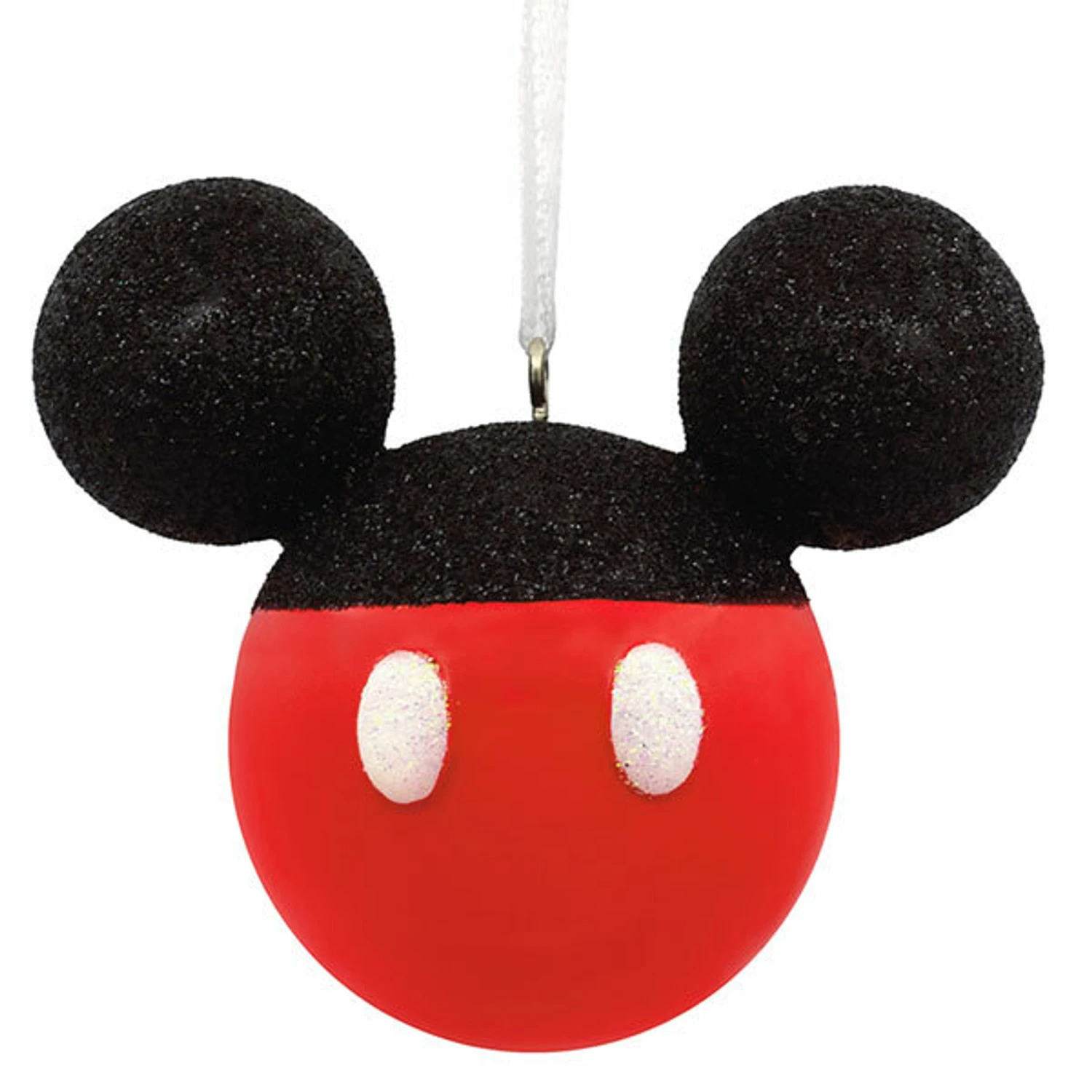 Hallmark 3" Mickey Mouse Glitter Icon Christmas Ornament 2HCM9441 1 Hallmark 3" Mickey Mouse Glitter Icon Christmas Ornament 2HCM9441