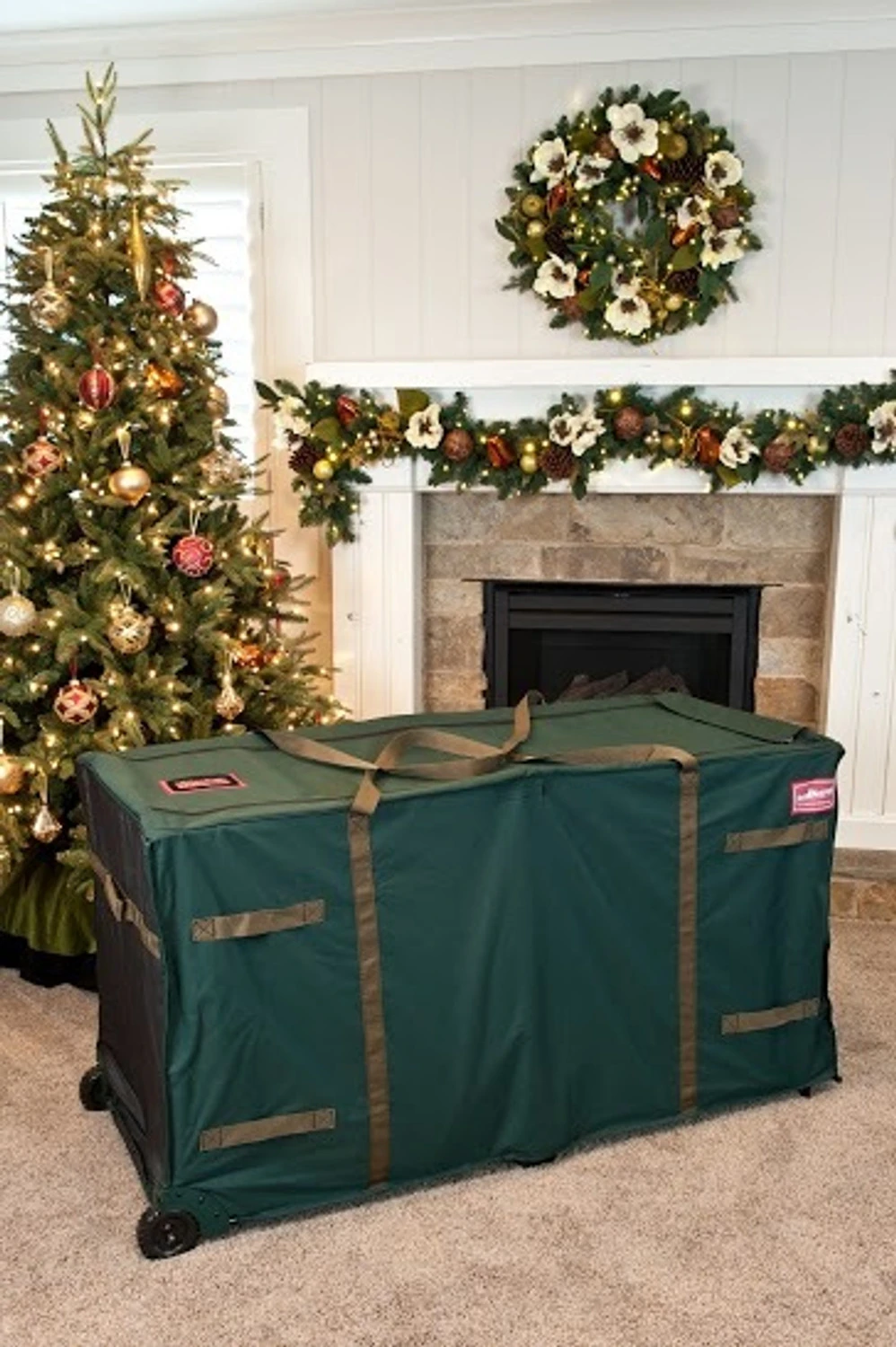 Treekeeper Greenskeeper Large 9-12' Christmas Tree Storage Bag TK-10773 2 Treekeeper Greenskeeper Large 9-12' Christmas Tree Storage Bag TK-10773 - Image 2
