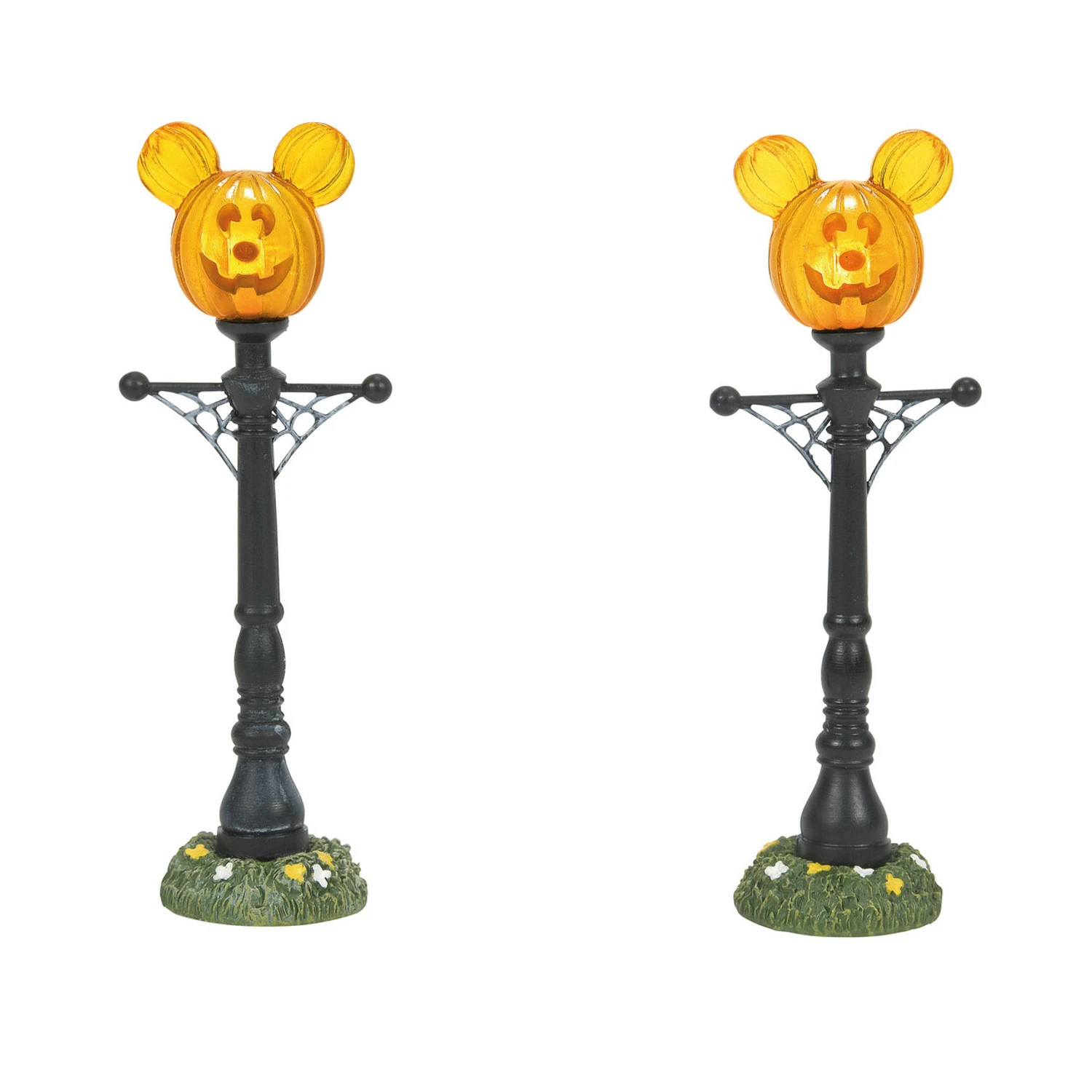 Department 56 Disney's Halloween VillageMickey's Pumpkintown Street Lights 6007730 2 Department 56 Disney's Halloween VillageMickey's Pumpkintown Street Lights 6007730 - Image 2