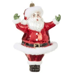 Raz Eric Cortina 4.75" Or 7.5" Large Retro Santa Glass Christmas Ornament -Christmas Decorations Shop apif13j8r 94732.1646091956