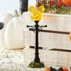 Department 56 Disney's Halloween VillageMickey's Pumpkintown Street Lights 6007730