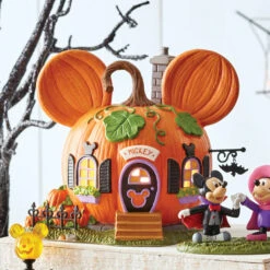 Department 56 Disney Village Mickey's Pumpkintown House 6007726