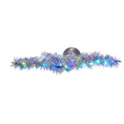 Kurt Adler 12.2" LED Lighted Silver Tinsel Star Christmas Tree Topper AD1022RGB -Christmas Decorations Shop apit74un8 38456.1646091910