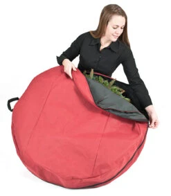 Santa's Bags 36" Direct Suspend Wreath Storage Bag With Handle 10175