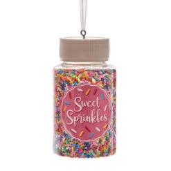 Kurt Adler 3.3" Set Of 2 Cookie Sprinkles Jar Christmas Ornament D4226 5 Kurt Adler 3.3" Set Of 2 Cookie Sprinkles Jar Christmas Ornament D4226 -Christmas Decorations Shop d4226b 62784.1677690746