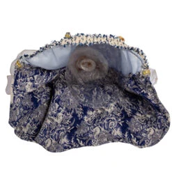 Kurt Adler 17" Indigo Blue Delft Angel Christmas Tree Topper J6099 -Christmas Decorations Shop j6099 06 83513.1653408823